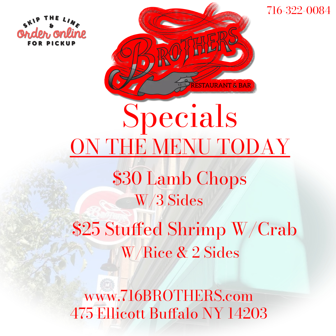 Brothers Restaurant and Bar Buffalo, NY Local Restaurant